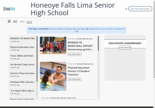 Honeoye Falls Lima Senior High School