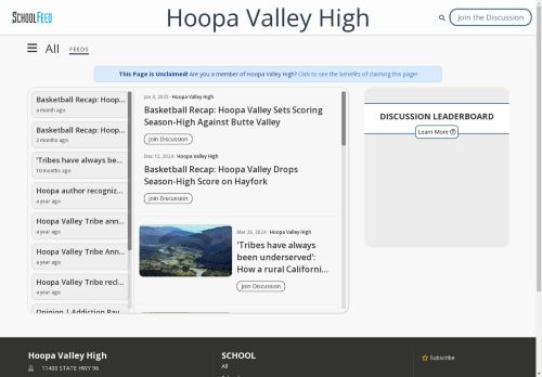 Hoopa Valley High