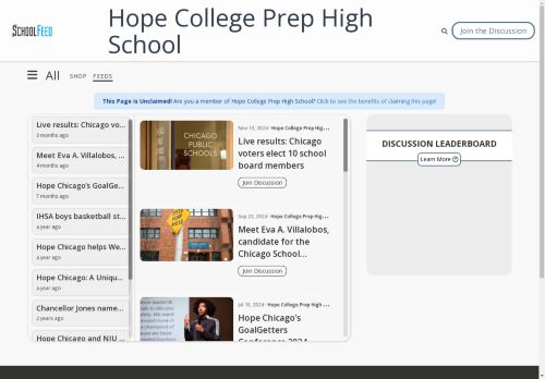 Hope College Prep High School