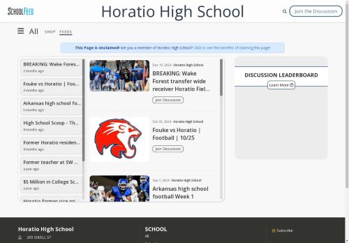 Horatio High School