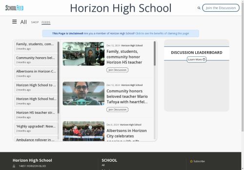 Horizon High School