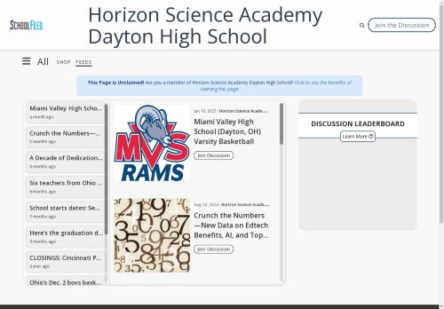Horizon Science Academy Dayton High School