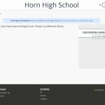Horn High School