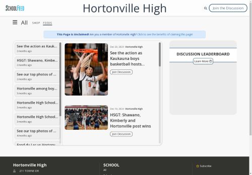 Hortonville High