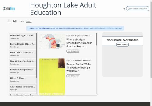 Houghton Lake Adult Education