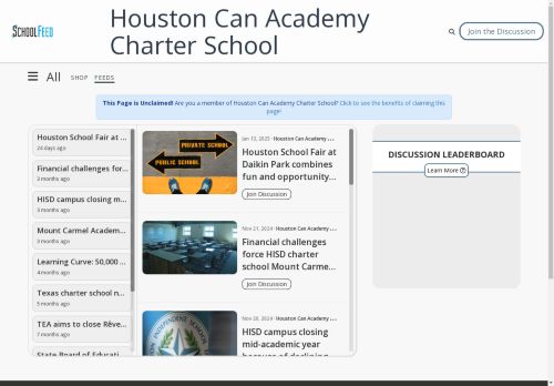 Houston Can Academy Charter School
