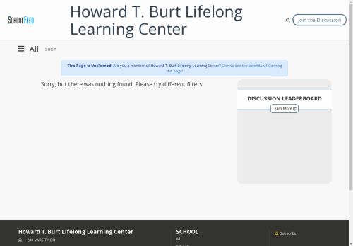Howard T. Burt Lifelong Learning Center