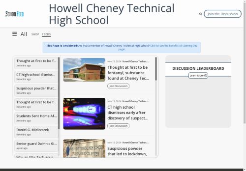 Howell Cheney Technical High School