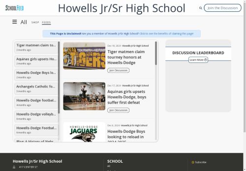 Howells Jr/Sr High School