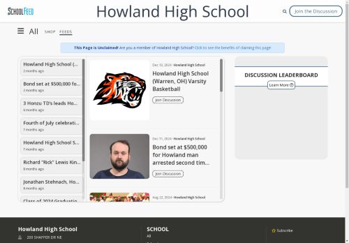 Howland High School