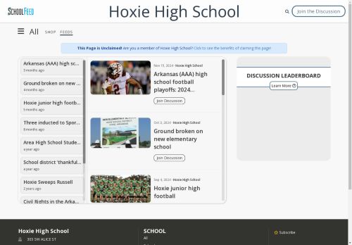 Hoxie High School