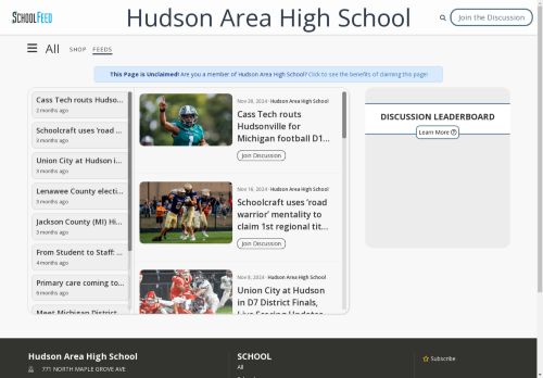 Hudson Area High School