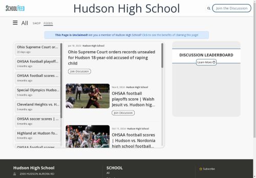 Hudson High School