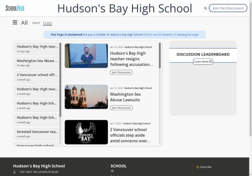 Hudson's Bay High School