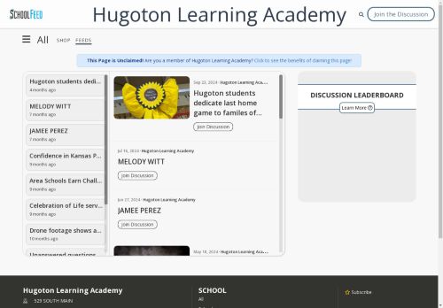 Hugoton Learning Academy