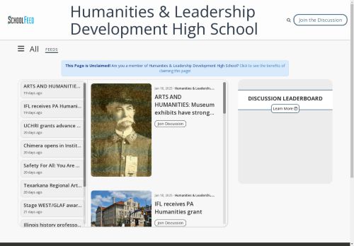 Humanities & Leadership Development High School