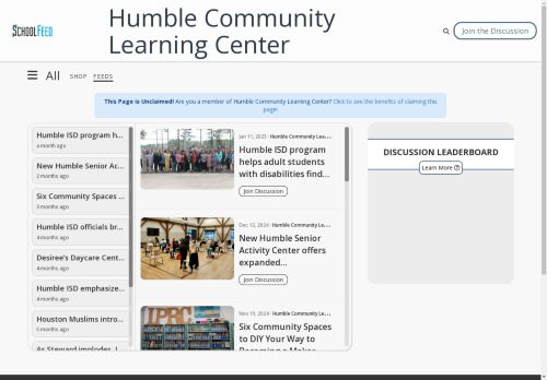 Humble Community Learning Center