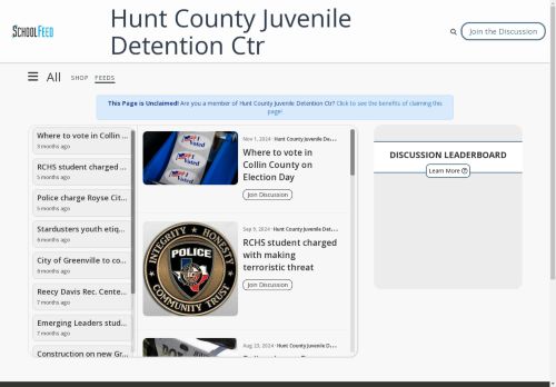 Hunt County Juvenile Detention Ctr