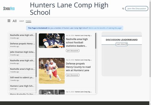 Hunters Lane Comp High School