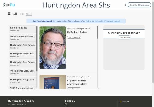 Huntingdon Area Shs