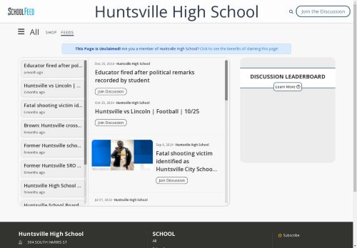 Huntsville High School