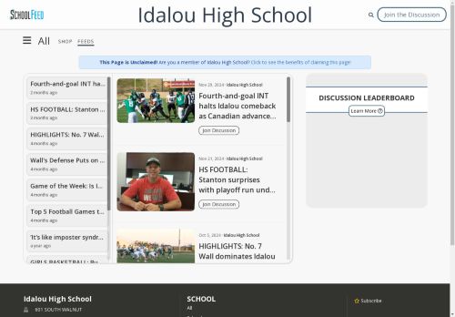 Idalou High School