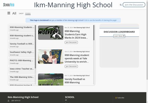Ikm-Manning High School