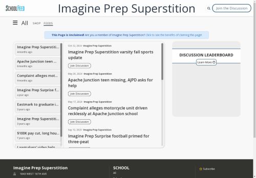 Imagine Prep Superstition