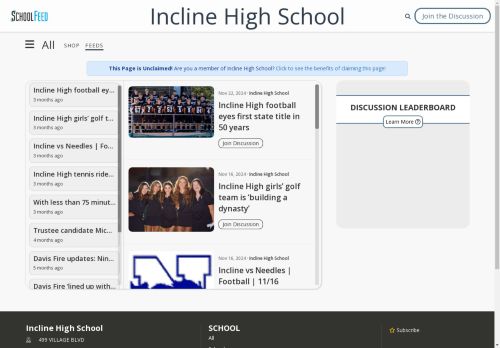 Incline High School