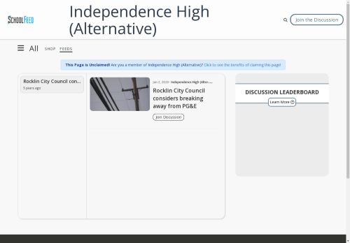 Independence High (Alternative)