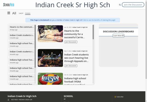 Indian Creek Sr High Sch