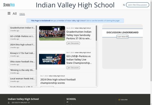 Indian Valley High School