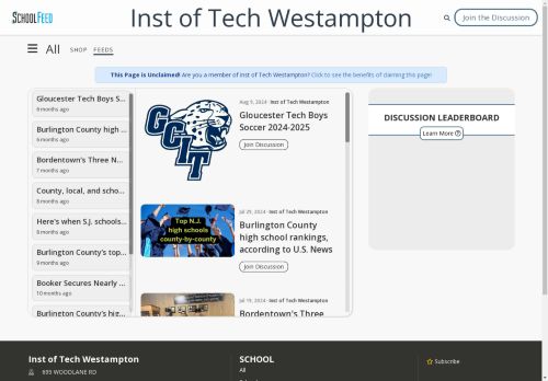 Inst of Tech Westampton