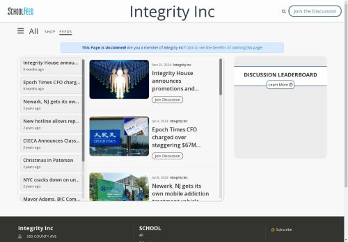 Integrity Inc
