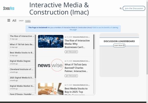 Interactive Media & Construction (Imac)