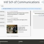 Intl Sch of Communications