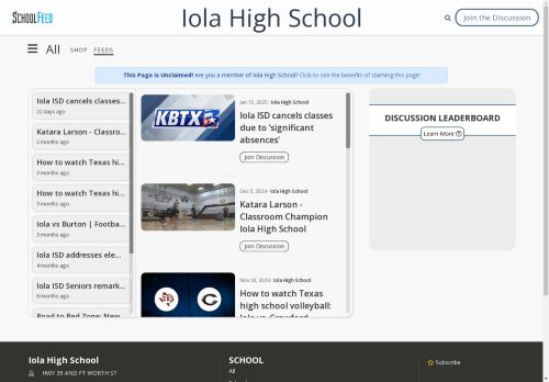 Iola High School