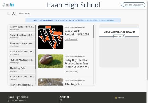 Iraan High School