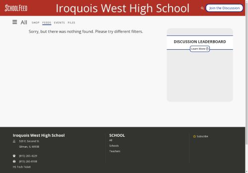Iroquois West High School