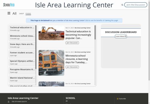 Isle Area Learning Center