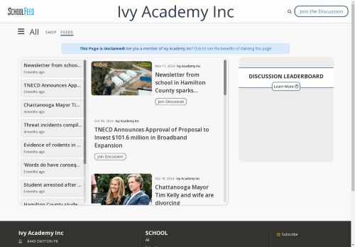 Ivy Academy Inc