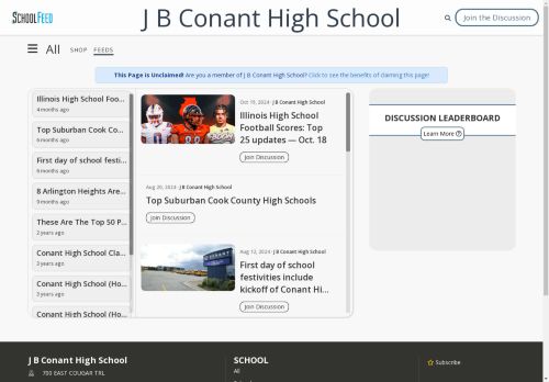 J B Conant High School