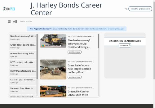 J. Harley Bonds Career Center