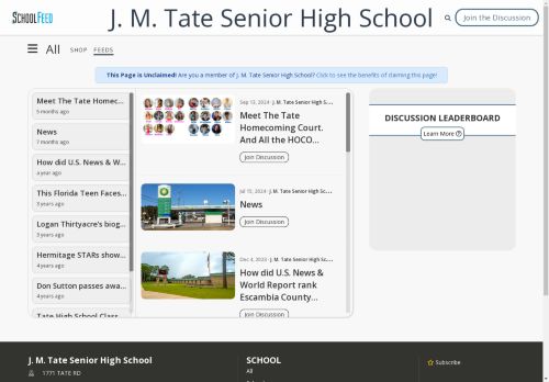 J. M. Tate Senior High School