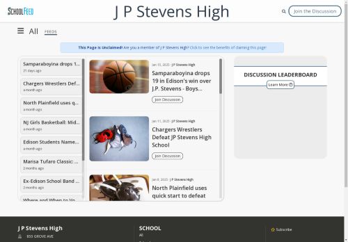 J P Stevens High
