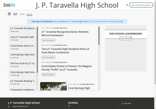 J. P. Taravella High School