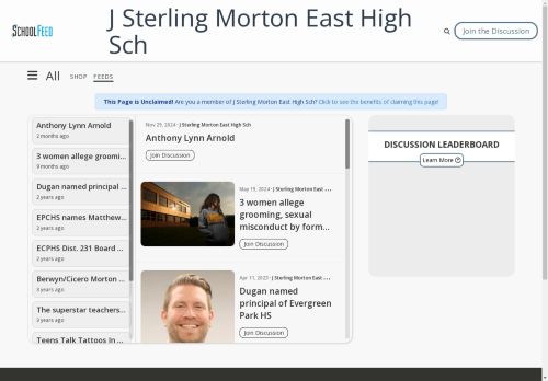 J Sterling Morton East High Sch