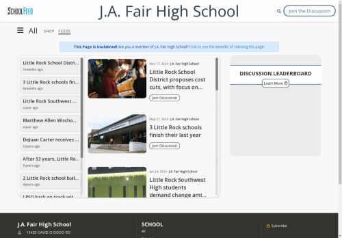 J.A. Fair High School