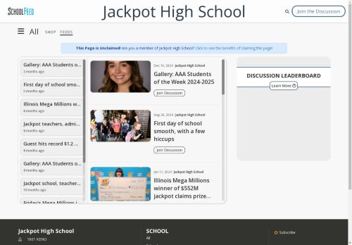 Jackpot High School