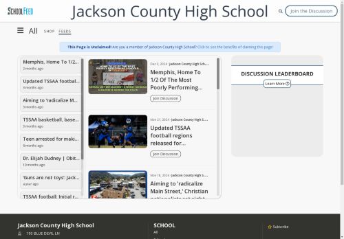 Jackson County High School